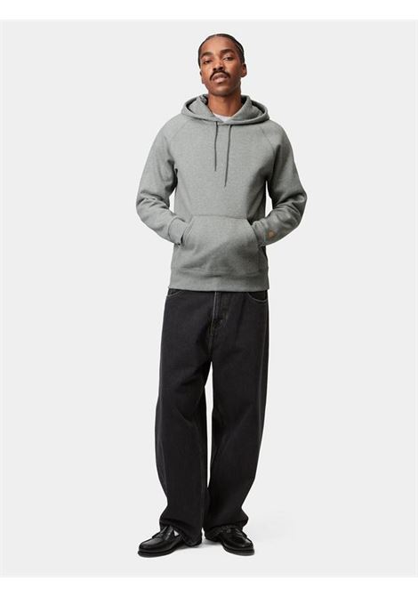 chase hooded sweatshirt man grey CARHARTT WIP | I03366100M.XX